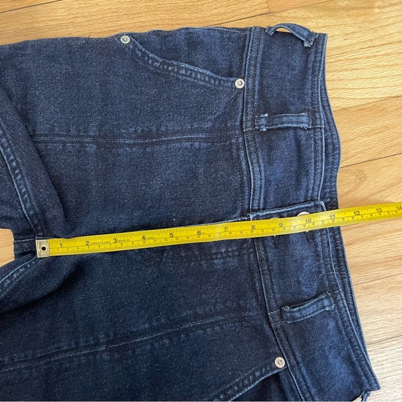 Pilcro & The Letterpress High Rise Straight Leg Seamed blue Jeans Denim Women 28 - Picture 6 of 8